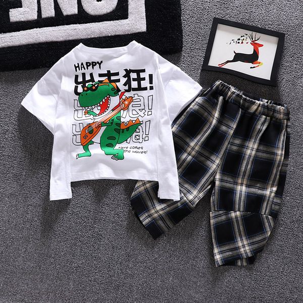 rock dinosaur t-shirt boy girl 1-7 yrs old baby clothes summer dress kids short sleeve t-shirt thin 100% cotton coordinates, White
rock dinosaur t-shirt boy girl 1-7 yrs old baby clothes summer dress kids short sleeve t-shirt thin 100% cotton coordinates, White
