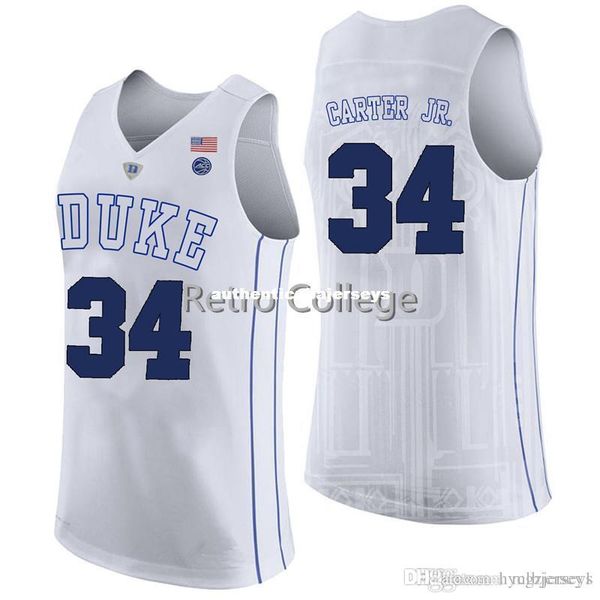 wendell carter jr. #34 duke blue devils bule black white basketball jersey stitched jerseys customized any name and number vest jerseys, Black;blue
wendell carter jr. #34 duke blue devils bule black white basketball jersey stitched jerseys customized any name and number vest jerseys, Black;blue