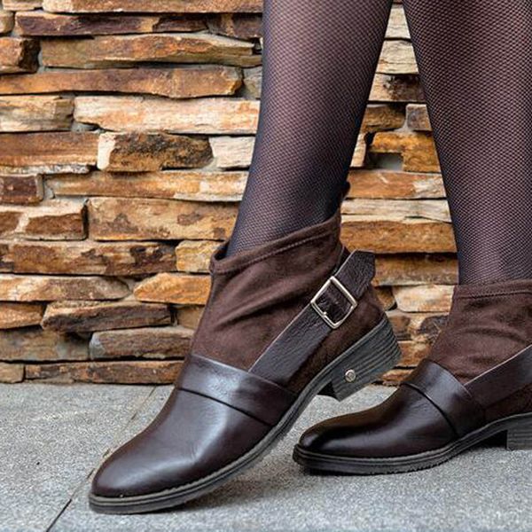 velvet ankle boots for women casual buckle strap gothic shoes chunky heel ankle booties thick heel punk booties, Black
velvet ankle boots for women casual buckle strap gothic shoes chunky heel ankle booties thick heel punk booties, Black