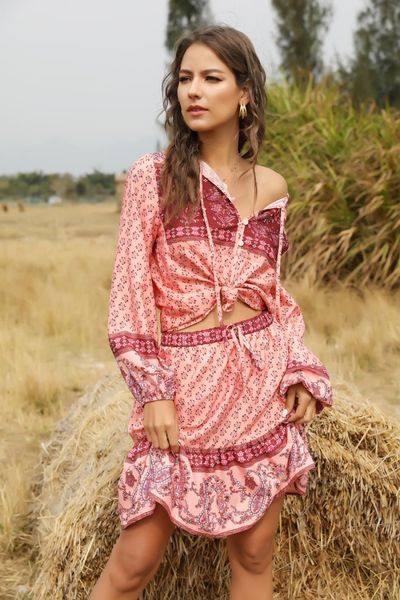 robe skirt party dresses casual women's clothing women bohemian printed lantern loose long sleeve women's skirt two suits, Black;gray
robe skirt party dresses casual women's clothing women bohemian printed lantern loose long sleeve women's skirt two suits, Black;gray