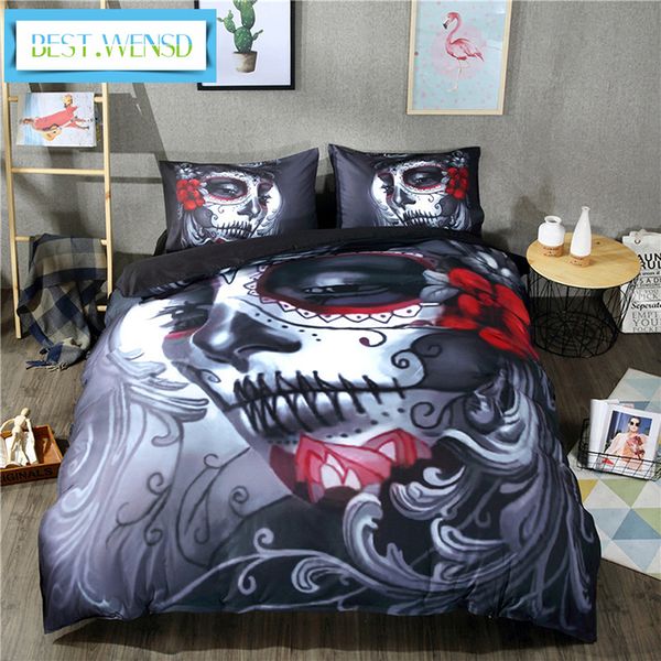 wensd nightmare before christmas bedding set halloween flower skull bedclothes 3d print duvet cover set camellia western
wensd nightmare before christmas bedding set halloween flower skull bedclothes 3d print duvet cover set camellia western