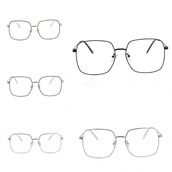 2020 myopia women's square phnom penh plain large frame glasses men's square frame myopia glasses, Silver
2020 myopia women's square phnom penh plain large frame glasses men's square frame myopia glasses, Silver