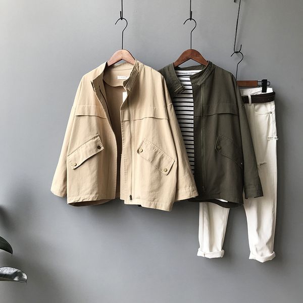mooirue autumn winter casual harajuku trench coat overcoat woman femme long sleeve new arrivals loose outwear apparel, Tan;black
mooirue autumn winter casual harajuku trench coat overcoat woman femme long sleeve new arrivals loose outwear apparel, Tan;black