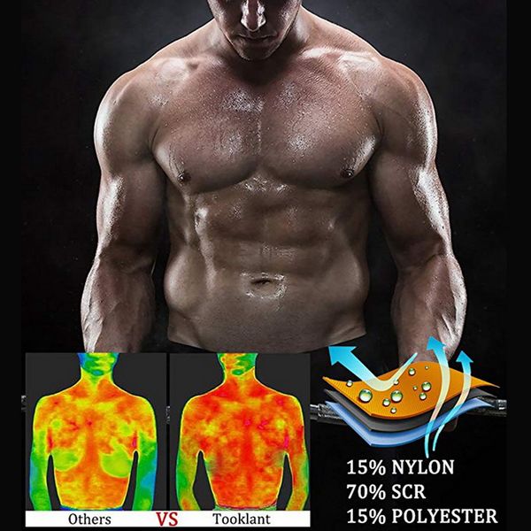jodimitty mens sport slim slimming body building shaper underwear 2019 new fashion neoprene fitness sweat t-shirt waist fit, Black;brown
jodimitty mens sport slim slimming body building shaper underwear 2019 new fashion neoprene fitness sweat t-shirt waist fit, Black;brown