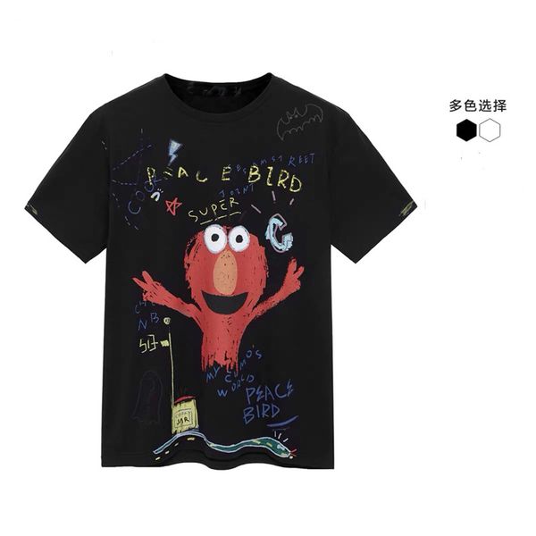 new york show same cartoon series summer black white trendy t-shirt men's printed short sleeve t-shirt short sleeve t shirt, White;black
new york show same cartoon series summer black white trendy t-shirt men's printed short sleeve t-shirt short sleeve t shirt, White;black