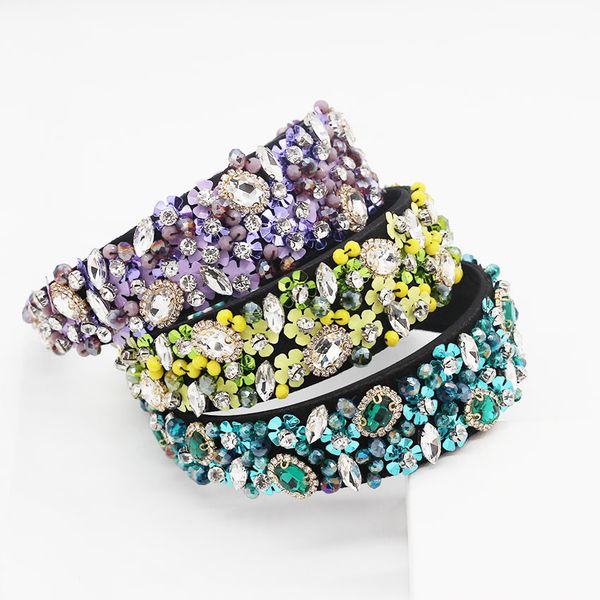 baroque luxury heavy work exaggerated wild temperament headband rice beads rhinestone personality fashion female headband 955, Golden;white
baroque luxury heavy work exaggerated wild temperament headband rice beads rhinestone personality fashion female headband 955, Golden;white