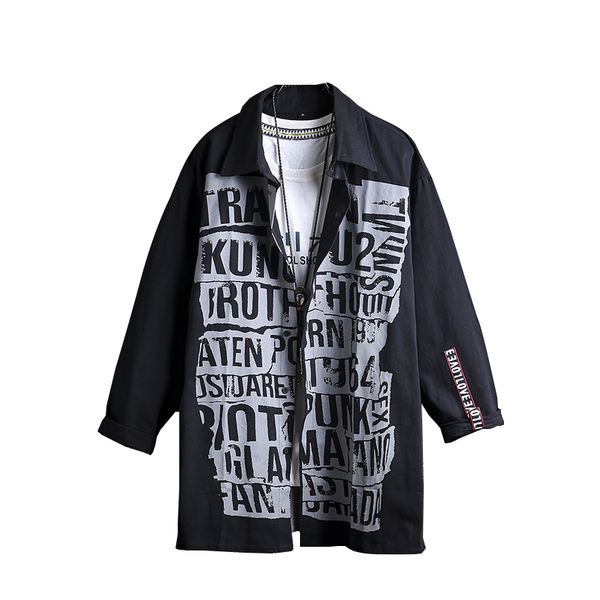 2019 autumn new tide brand hip hop skull handsome print long sleeve shirt shirt men korean version trendy loose handsome 50cs, White;black
2019 autumn new tide brand hip hop skull handsome print long sleeve shirt shirt men korean version trendy loose handsome 50cs, White;black