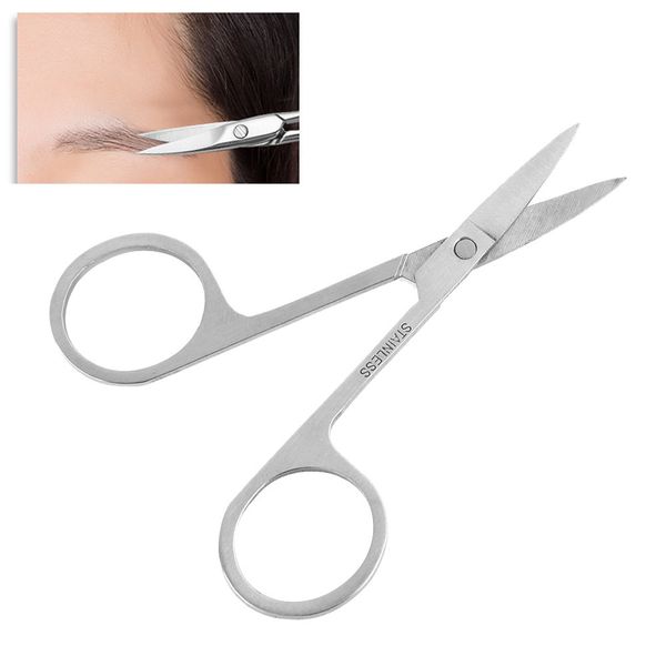 1pcs small makeup scissors eyebrow eyelashes nose hair scissor stainless steel face hair removal tools round point head scissors
1pcs small makeup scissors eyebrow eyelashes nose hair scissor stainless steel face hair removal tools round point head scissors