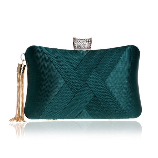 elegant ladies evening clutch bag with chain cross knit weave shoulder bag women's handbags purse wallets for wedding
elegant ladies evening clutch bag with chain cross knit weave shoulder bag women's handbags purse wallets for wedding