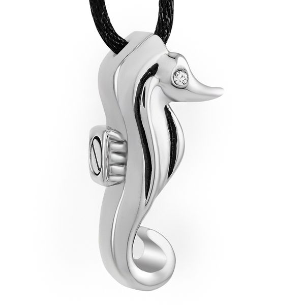 z234 silver animal memorial urn keepsake holder cremation necklace stainless steel sea horse shape cremation jewelry pendant for ash
z234 silver animal memorial urn keepsake holder cremation necklace stainless steel sea horse shape cremation jewelry pendant for ash