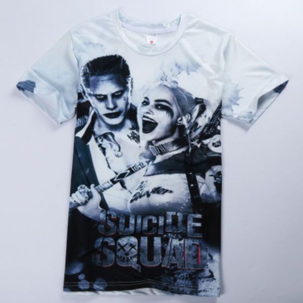 faddish funny suicide squad clown t shirt 3d print men/womens funny summer round collar short sleeve casual u1420, White;black
faddish funny suicide squad clown t shirt 3d print men/womens funny summer round collar short sleeve casual u1420, White;black
