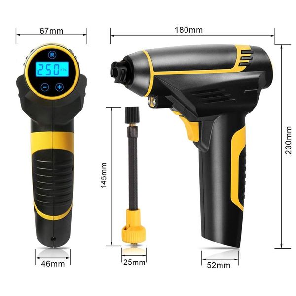 portable hand held cordless tire inflator 12v portable air compressor vehicle-mounted air pump 150psi for all vehicle tire
portable hand held cordless tire inflator 12v portable air compressor vehicle-mounted air pump 150psi for all vehicle tire