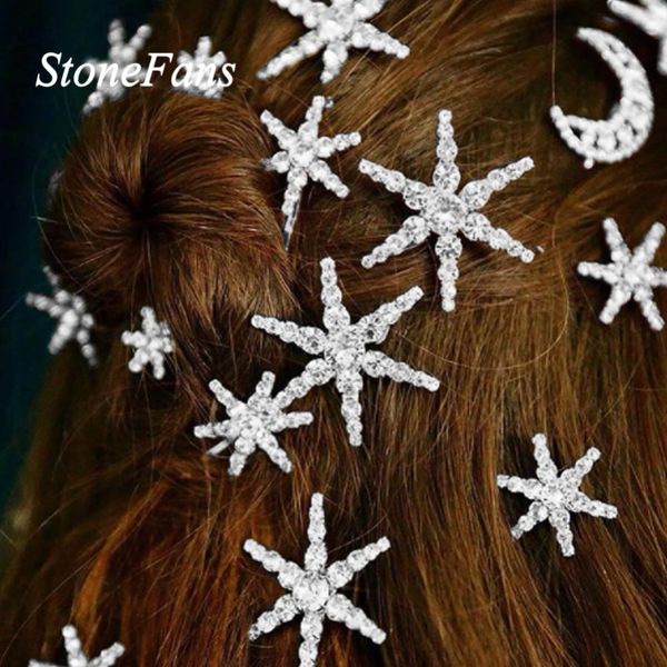 stonefans silver crystal moon star hairpin rhinestone girl bobby hair piece ins trend clip hair pin wedding ornaments for brides, Golden;white
stonefans silver crystal moon star hairpin rhinestone girl bobby hair piece ins trend clip hair pin wedding ornaments for brides, Golden;white