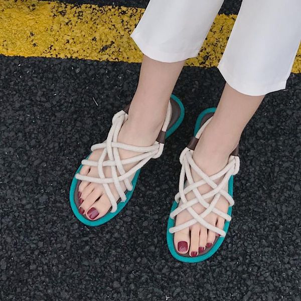 summer shoes platform sandeles for women casual rope beach fashion flat shoes sandalias mujer 2020 #y15, Black
summer shoes platform sandeles for women casual rope beach fashion flat shoes sandalias mujer 2020 #y15, Black