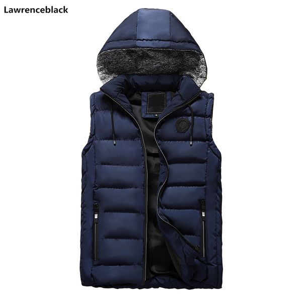 men's winter vest plus size sleeveless slim fit 2018 waistcoat for men outdoors cotton-padded coletes masculino 1403, Black;white
men's winter vest plus size sleeveless slim fit 2018 waistcoat for men outdoors cotton-padded coletes masculino 1403, Black;white