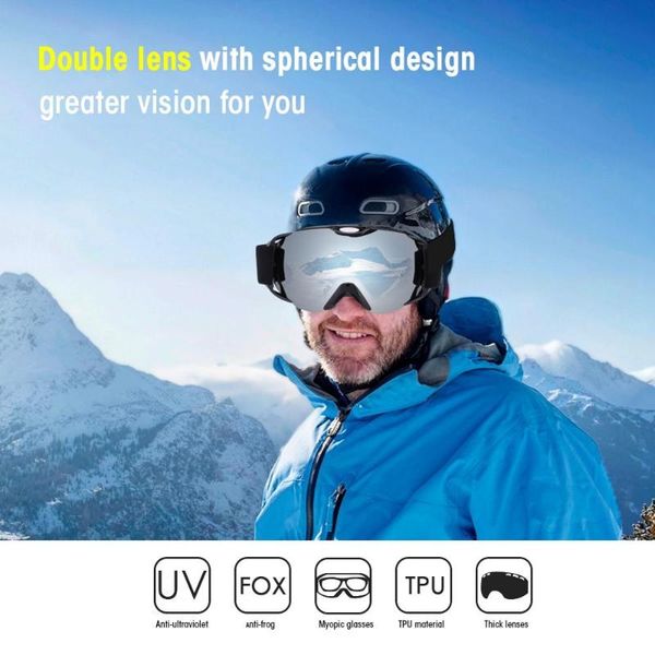 ski glasses double layer anti-fog male and female ski goggles snowboard snowboard goggles snow and windproof mask or glasses
ski glasses double layer anti-fog male and female ski goggles snowboard snowboard goggles snow and windproof mask or glasses
