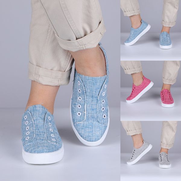 shujin summer outdoor casual shoes women's canvas flat shoes fashion slip-on casual flat fisherman, Black
shujin summer outdoor casual shoes women's canvas flat shoes fashion slip-on casual flat fisherman, Black