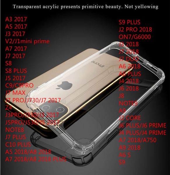 hybrid hard clear case for samsung a3 a5 a7 2017 a5 2018 s9 plus j6 plus a6 2018 s8 shockproof protective phone cover soft tpu bumper pc
hybrid hard clear case for samsung a3 a5 a7 2017 a5 2018 s9 plus j6 plus a6 2018 s8 shockproof protective phone cover soft tpu bumper pc