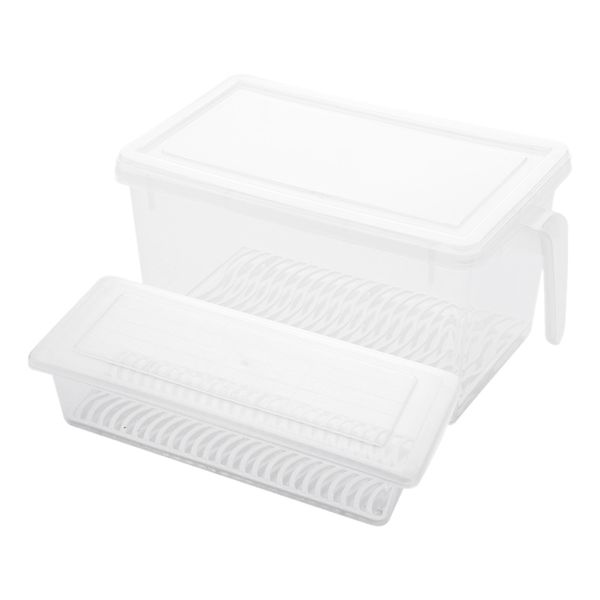 storage box refrigerator container boxes kitchen plastic crisper egg case grain containers 28x13x15.5 cm
storage box refrigerator container boxes kitchen plastic crisper egg case grain containers 28x13x15.5 cm