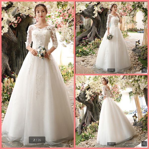 2020 robe de mariage white tulle modest wedding dress half sleeve beaded lace appliques with flower bridal gowns corset sale
2020 robe de mariage white tulle modest wedding dress half sleeve beaded lace appliques with flower bridal gowns corset sale