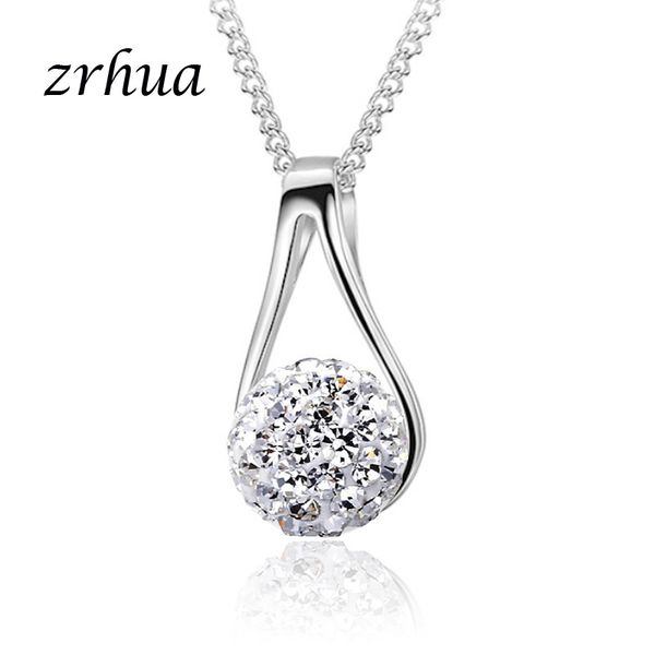 zrhua 925 sterling silver necklace and pendants jewelry for women with box chain luxurious big cz crystal stone accessories
zrhua 925 sterling silver necklace and pendants jewelry for women with box chain luxurious big cz crystal stone accessories