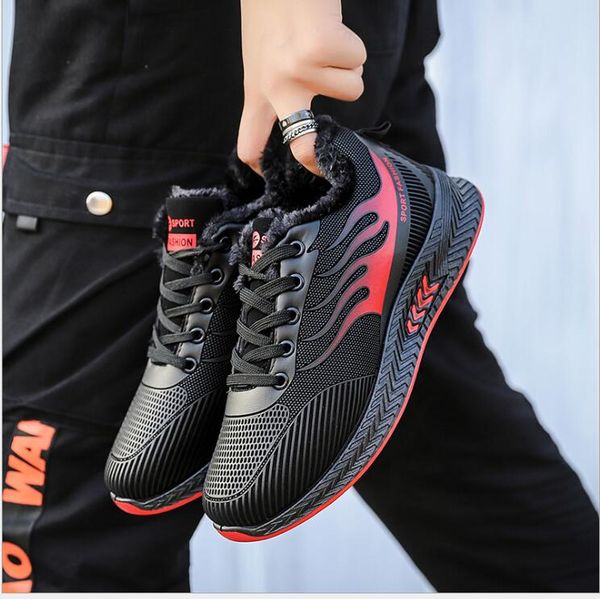 explosion models men's trend casual sports wind breathable casual cotton shoes men, Black
explosion models men's trend casual sports wind breathable casual cotton shoes men, Black