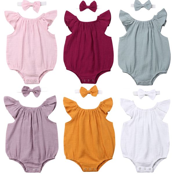 newborn toddler baby girls clothes solid color sleeveless romper jumpsuit outfits cotton baby onesie bow headdress clothing, Blue
newborn toddler baby girls clothes solid color sleeveless romper jumpsuit outfits cotton baby onesie bow headdress clothing, Blue