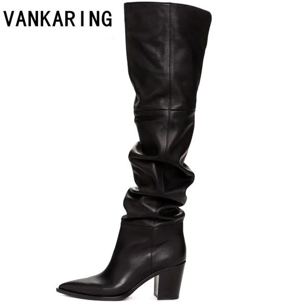 brand design high heels autumn winter over the knee high boots woman pointed toe warm snow leather cowboy women black shoes
brand design high heels autumn winter over the knee high boots woman pointed toe warm snow leather cowboy women black shoes