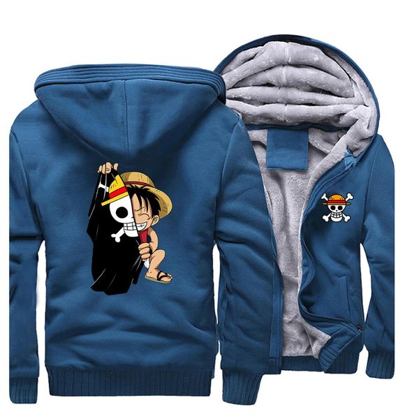 one piece fashion cartoon luffy hoodies 2019 new coat thick zipper sweatshirts mens raglan hip hop japan anime warm clothing, Black
one piece fashion cartoon luffy hoodies 2019 new coat thick zipper sweatshirts mens raglan hip hop japan anime warm clothing, Black