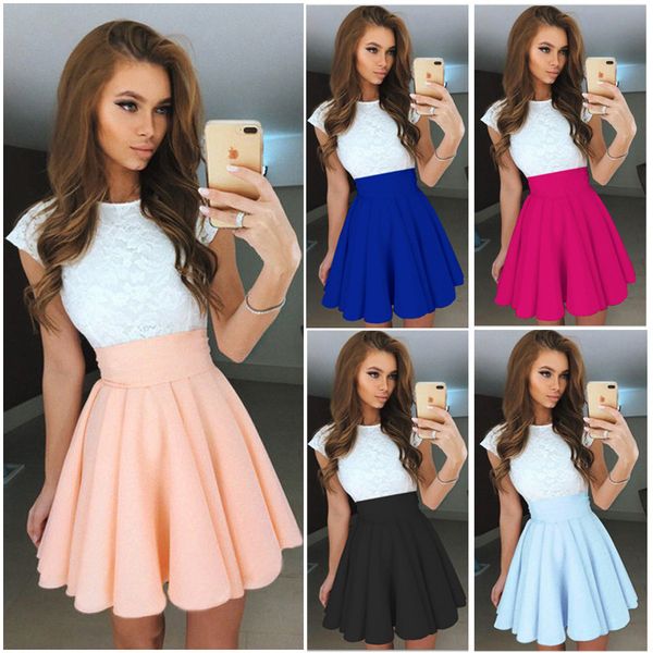 oufisun summer lace sashes patchwork mini dress ladies sleeveless party es womens casual a-line vestido 210517, Black;gray
oufisun summer lace sashes patchwork mini dress ladies sleeveless party es womens casual a-line vestido 210517, Black;gray