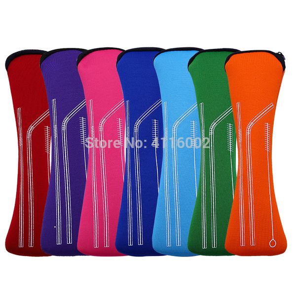 100 sets 4pcs/set reusable stainless steel straws with silicone tips with clean brush & cloth bag wedding party straw
100 sets 4pcs/set reusable stainless steel straws with silicone tips with clean brush & cloth bag wedding party straw