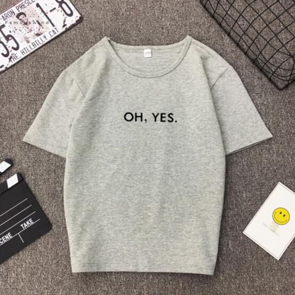 summer new woman t shirt letters print short sleeve o neck cotton spandex women casual loose t shirt women, White