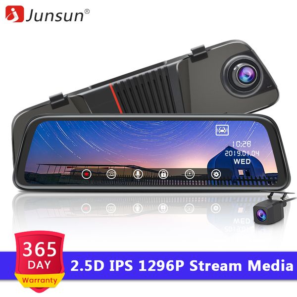 junsun new tech 2.5d fhd 1296p stream media rearview mirror dvr dual lens dash camera10" ips night vision with parking monitor car dvr
junsun new tech 2.5d fhd 1296p stream media rearview mirror dvr dual lens dash camera10" ips night vision with parking monitor car dvr