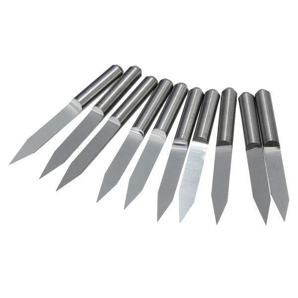 wolike 10pcs carbide pcb board 0.1mm 30 degree engraving bits v-shape cnc router tool mini drilling bit for wood working machine
wolike 10pcs carbide pcb board 0.1mm 30 degree engraving bits v-shape cnc router tool mini drilling bit for wood working machine