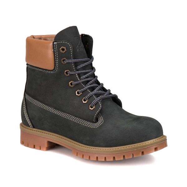 flo a1305004 navy blue men 's boots kinetix, Black