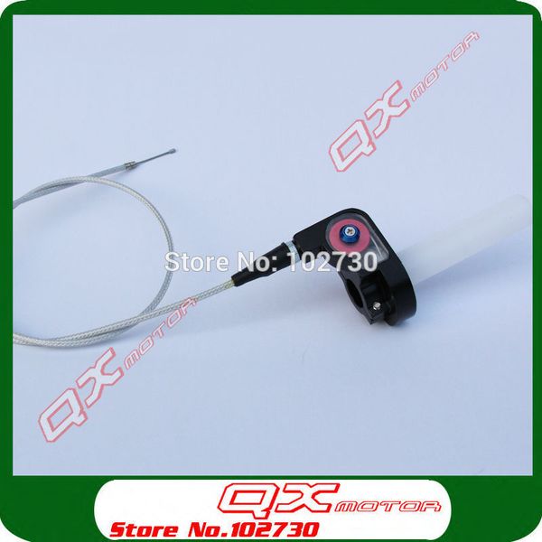 aluminum throttle grip quick twist gas throttle settle with cable fit kayo apollo bse xmotos dirt pit bike parts
aluminum throttle grip quick twist gas throttle settle with cable fit kayo apollo bse xmotos dirt pit bike parts