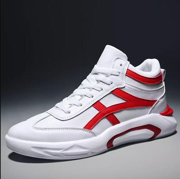 new arrival mens casual shoes white black red designer breathable high cut outdoor sports shoes sneakers size 36-43
new arrival mens casual shoes white black red designer breathable high cut outdoor sports shoes sneakers size 36-43