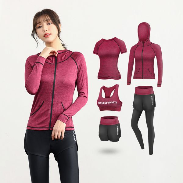 yoga set sports wear for women gym tshirt + pants breathable gym workout clothes compression yoga leggings sport suit
yoga set sports wear for women gym tshirt + pants breathable gym workout clothes compression yoga leggings sport suit