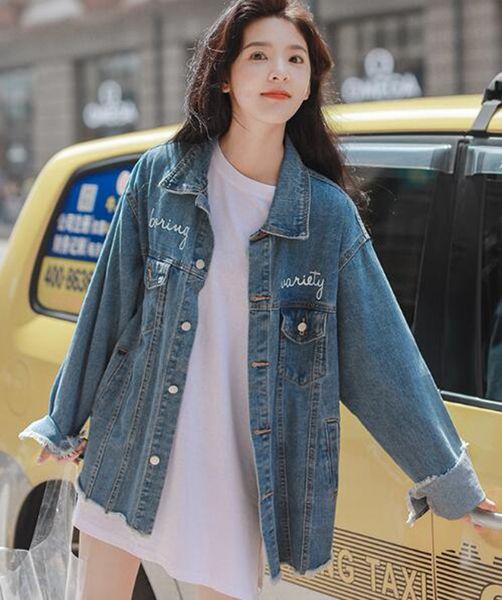 women spring new boutique special personality handsome fashion fashion outdoor with loose retro european cowboy jacket / s, Black;brown
women spring new boutique special personality handsome fashion fashion outdoor with loose retro european cowboy jacket / s, Black;brown