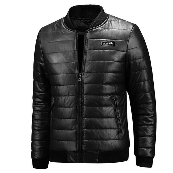 2019 new warm autumn winter leather jacket men plus size m~7xl 8xl casual mens motorcycle pu leather jackets and coats, Black
2019 new warm autumn winter leather jacket men plus size m~7xl 8xl casual mens motorcycle pu leather jackets and coats, Black