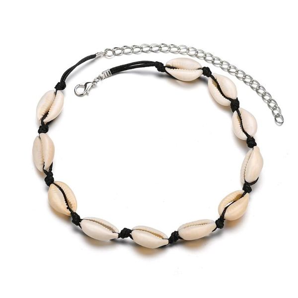 chokers fashion shell necklace for women casual boho neck chain jewelry personality accessories handmade short, Golden;silver
chokers fashion shell necklace for women casual boho neck chain jewelry personality accessories handmade short, Golden;silver