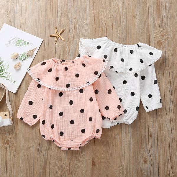 baby kids designer clothes romper girls o-neck long sleeve romper polka dots romper simple soft baby clothing, Blue
baby kids designer clothes romper girls o-neck long sleeve romper polka dots romper simple soft baby clothing, Blue