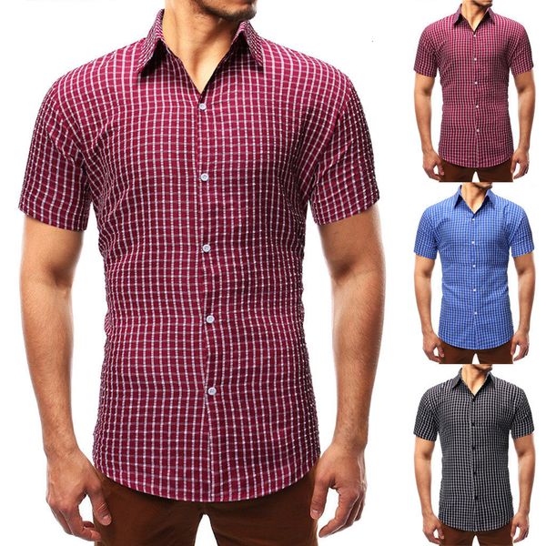new fashion men's luxury stylish casual fashion men's summer slim casual plaid button short-sleeved shirt blouse -2xl sales, White;black
new fashion men's luxury stylish casual fashion men's summer slim casual plaid button short-sleeved shirt blouse -2xl sales, White;black