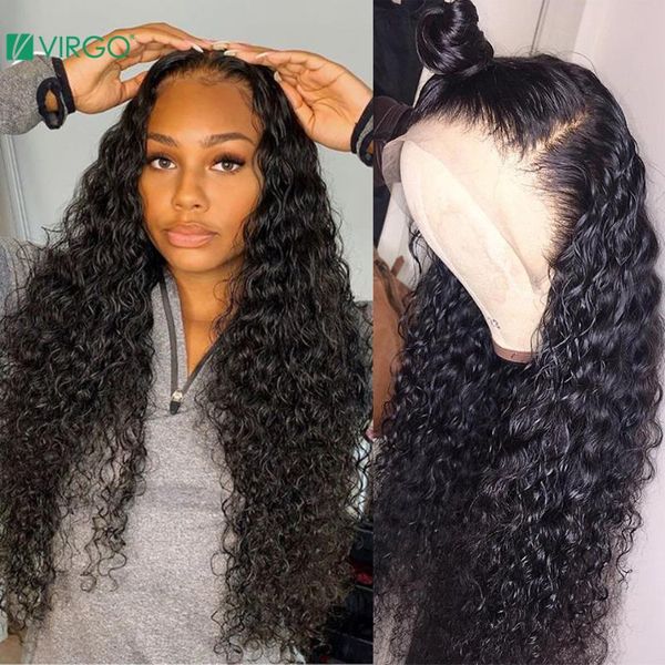 virgo 360 lace frontal wigs with baby hair for black women brazilian curly human hair wigs 150density remy deep wave wig, Black;brown
virgo 360 lace frontal wigs with baby hair for black women brazilian curly human hair wigs 150density remy deep wave wig, Black;brown