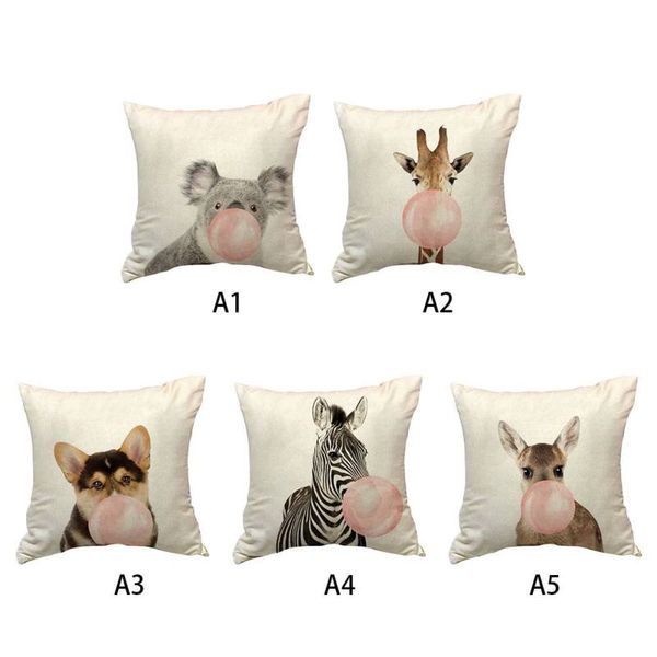 new decorative pillow case cute cartoon animals soft polyester peachskin pillow cover with hidden zipper pillowcase
new decorative pillow case cute cartoon animals soft polyester peachskin pillow cover with hidden zipper pillowcase