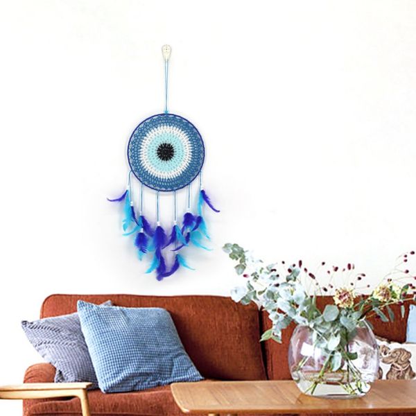 handmade blue feather dreamcatcher decorative hanging ornaments for wall bedroom living room decoration decoracion habitacion
handmade blue feather dreamcatcher decorative hanging ornaments for wall bedroom living room decoration decoracion habitacion