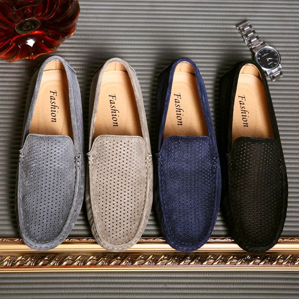 2020 fashion hollow out summer shoes man moccasins men loafers suede leather shoes mens flats slip on driving, Black
2020 fashion hollow out summer shoes man moccasins men loafers suede leather shoes mens flats slip on driving, Black