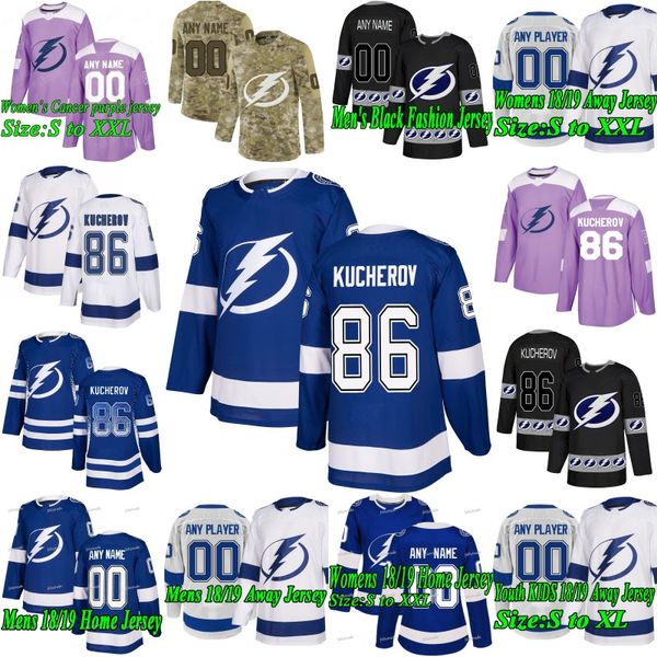 Nikita Kucherov Tampa Bay Lightning Brayden Point Steven Stamkos Tyler Johnson Yanni Gourde J.T. Miller Ryan McDonagh Victor Hedman Jersey 
Nikita Kucherov Tampa Bay Lightning Brayden Point Steven Stamkos Tyler Johnson Yanni Gourde J.T. Miller Ryan McDonagh Victor Hedman Jersey