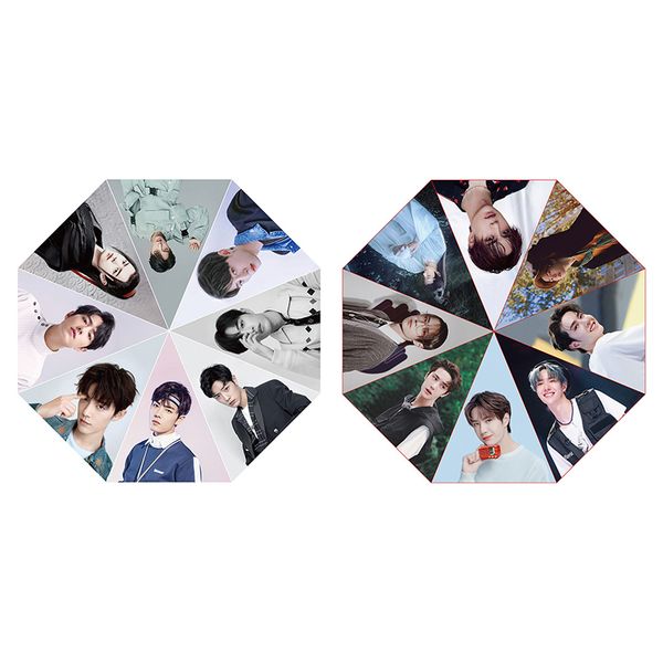 xiao zhan wang yibo automatic umbrella chen qing ling wei wuxian lan wangji anti-uv sunshade the untamed fans collection, Blue;slivery
xiao zhan wang yibo automatic umbrella chen qing ling wei wuxian lan wangji anti-uv sunshade the untamed fans collection, Blue;slivery