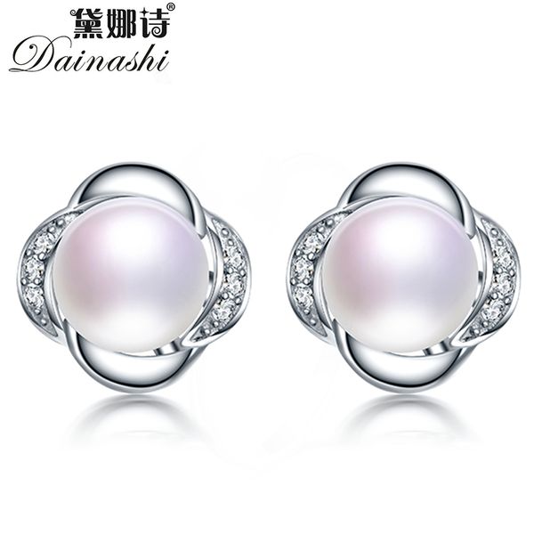 dainashi 100% genuine natural freshwater pearl stud earrings for women 925 sterling silver cross zircon earrings, Golden;silver
dainashi 100% genuine natural freshwater pearl stud earrings for women 925 sterling silver cross zircon earrings, Golden;silver